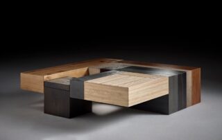 tavolino in legno di design